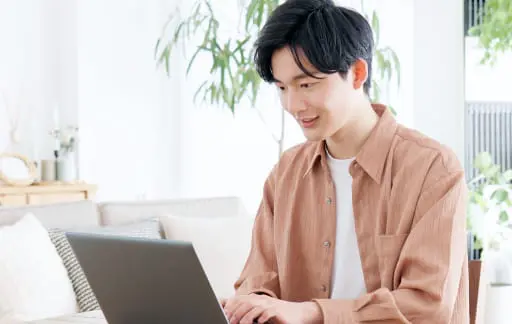 Webデザイン作業の様子